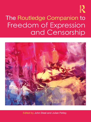 cover image of The Routledge Companion to Freedom of Expression and Censorship